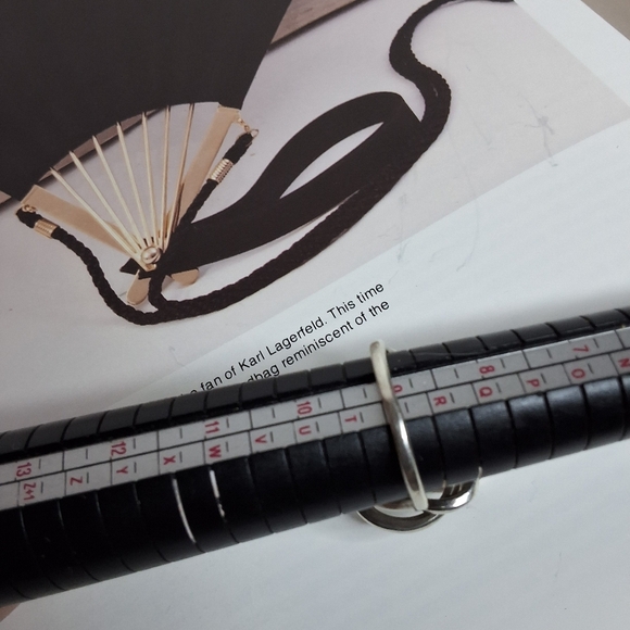 Vintage Handmade Abstract Form Sterling Silver Knot Ring9-9.5 - Picture 9 of 10